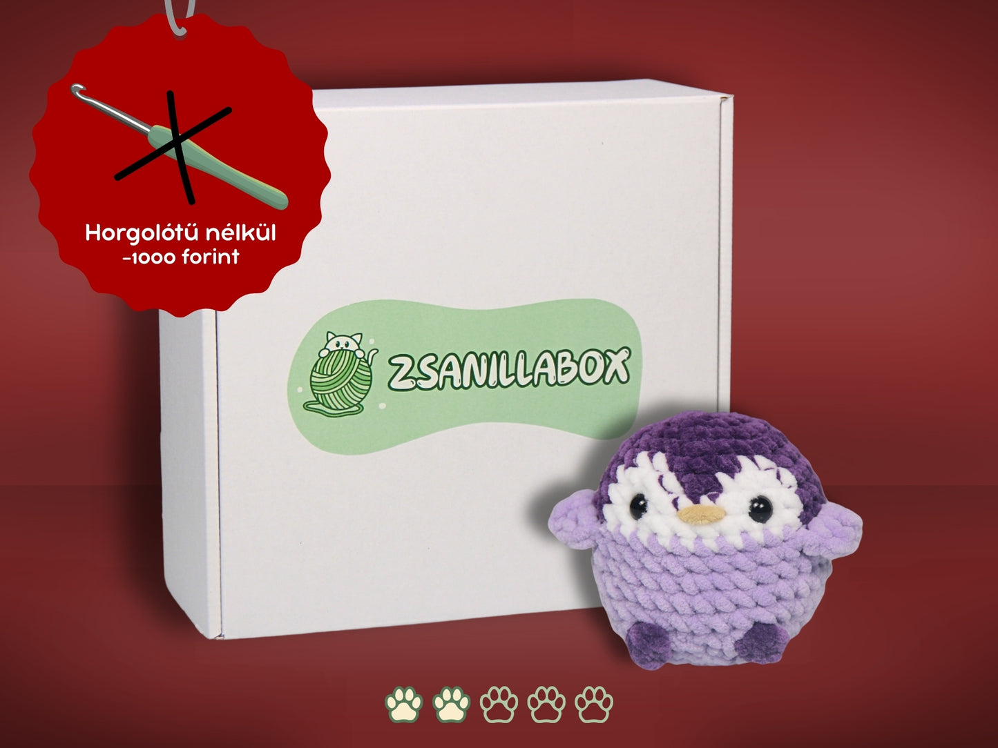 Lila Pingvin | ZsanillaBox