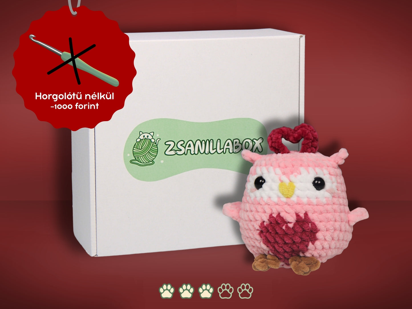 Szív Bagoly | ZsanillaBox