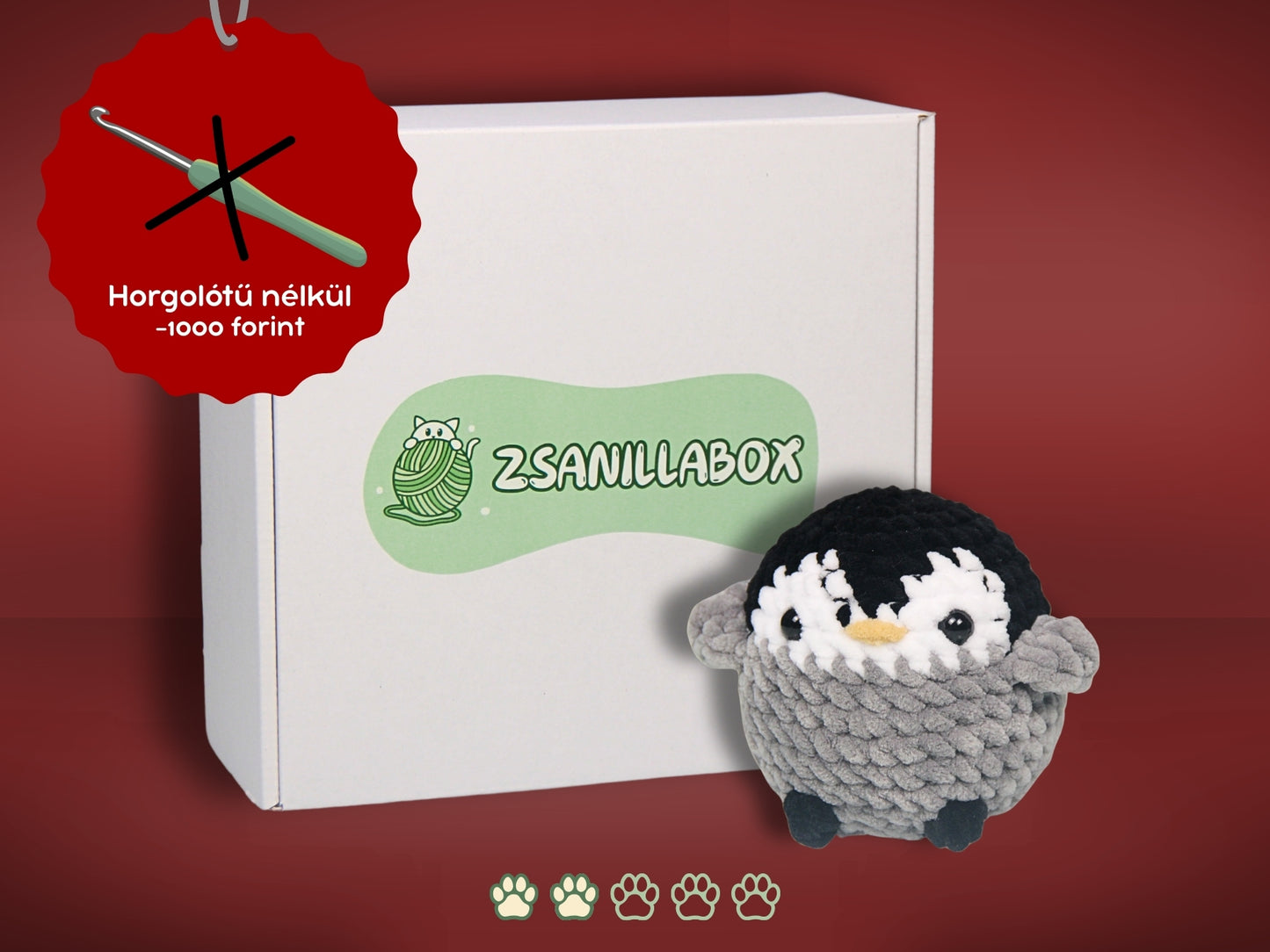 Szürke Pingvin | ZsanillaBox