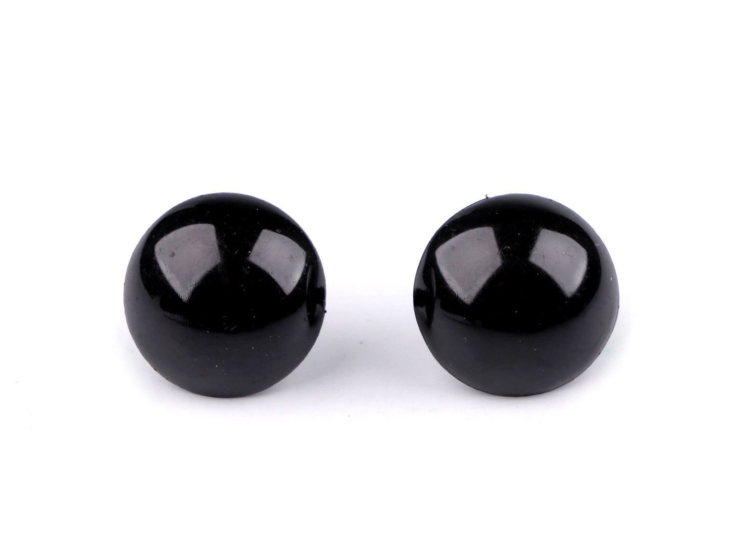 Fekete biztonsági szem 20 mm (10 pár)