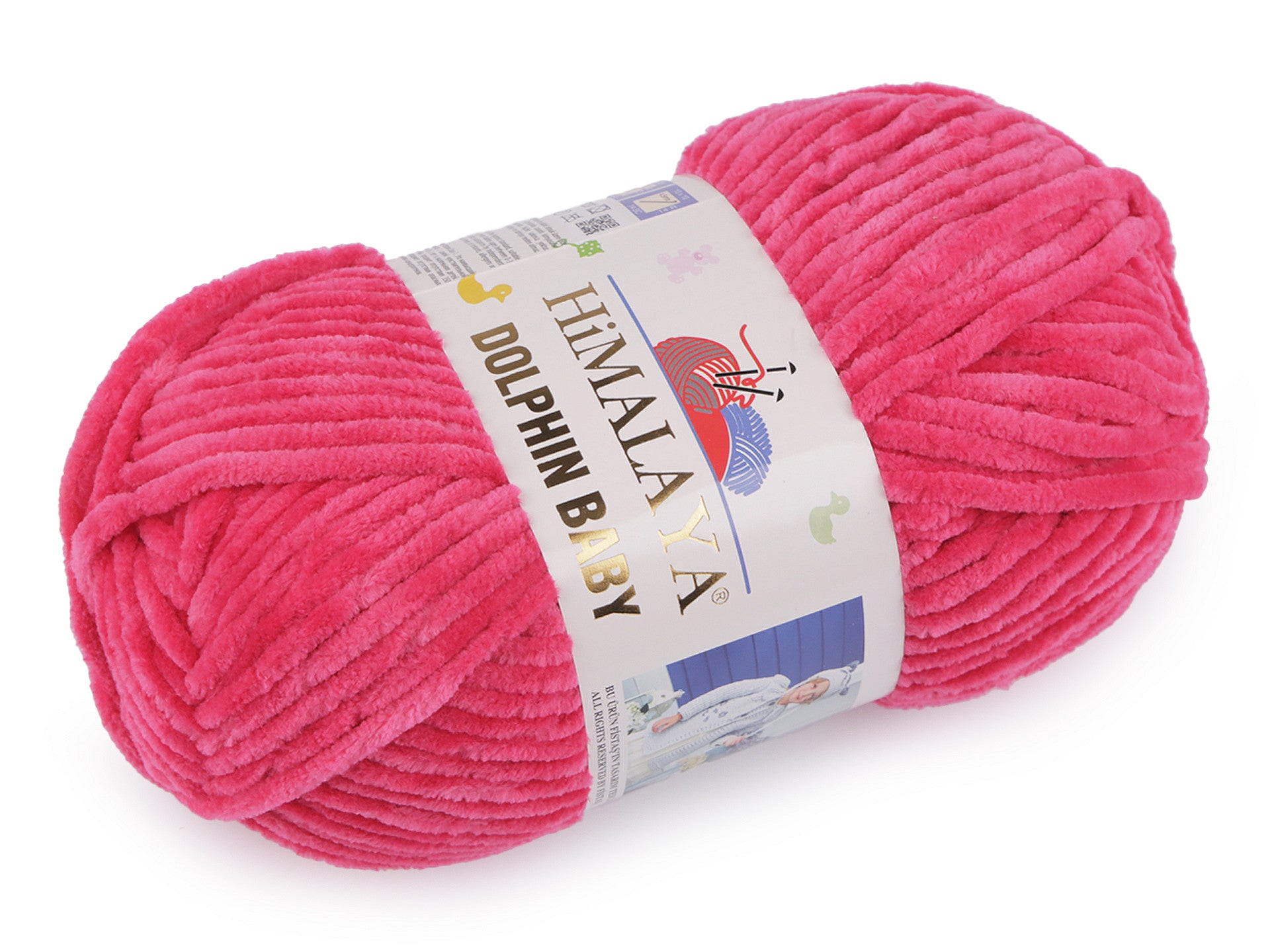 Himalaya Dolphin Baby zsenília fonal Barbi Pink 80314