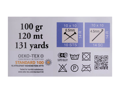 Himalaya Dolphin Baby fonal címke 100 g 120 m 4,5 mm zsenília fonal