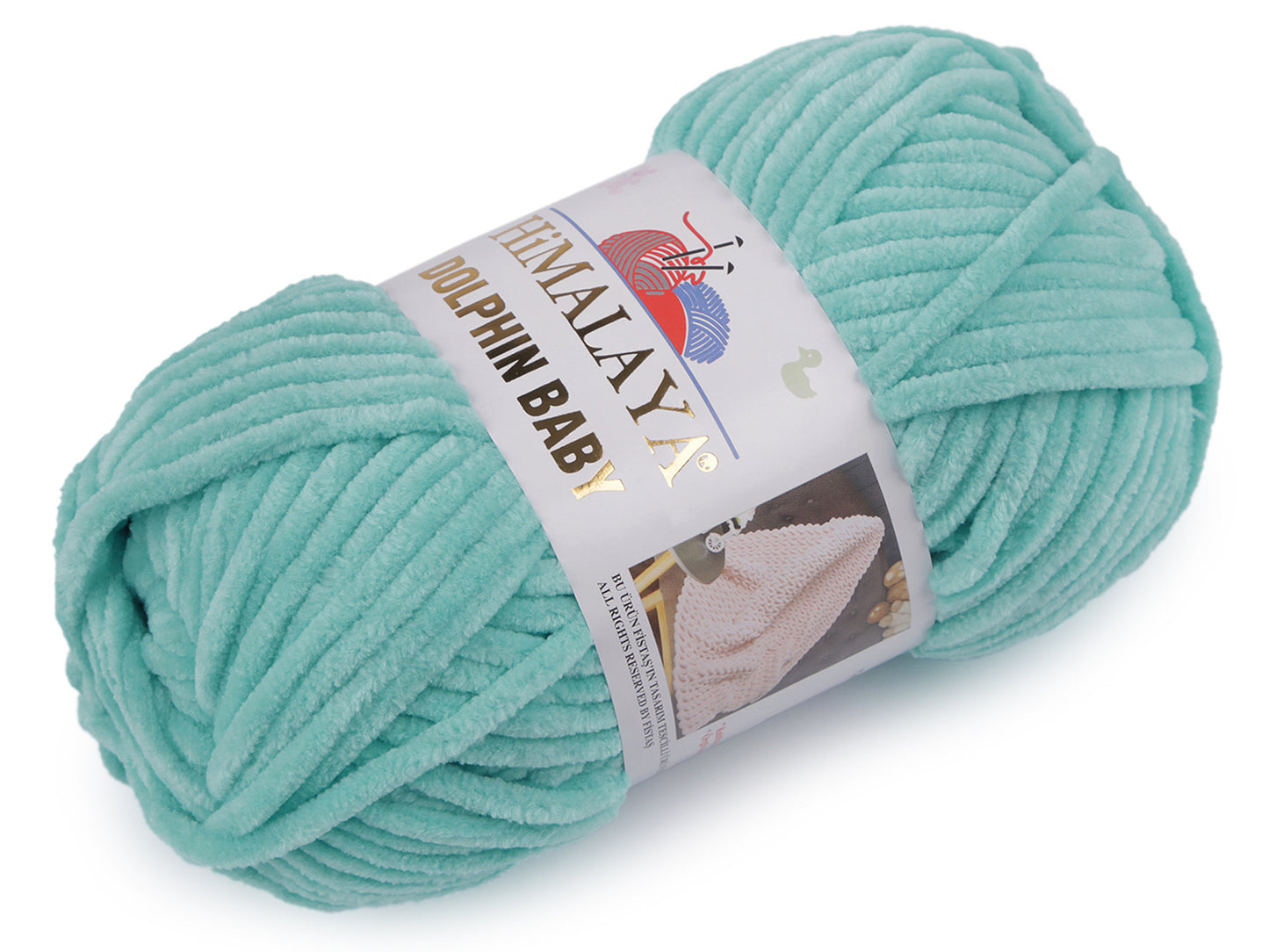 Himalaya Dolphin Baby zsenília fonal Világos türkiz 80335